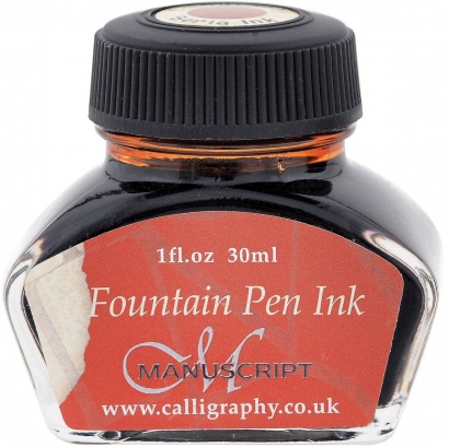 Чернила для перьевых ручек Manuscript Fountain Pen Ink 30 мл сепия