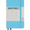 Записная книжка Leuchtturm «Pocket» A6 в точку холодный синий 187 стр.