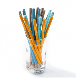 Карандаш чернографитный Leuchtturm «Rising Colours» корпус бирюзовый