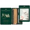 Художественный набор Faber-Castell Монохром 12 предметов купить в художественном магазине Скетчинг Про