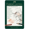 Художественный набор Faber-Castell Монохром 12 предметов купить в художественном магазине Скетчинг Про