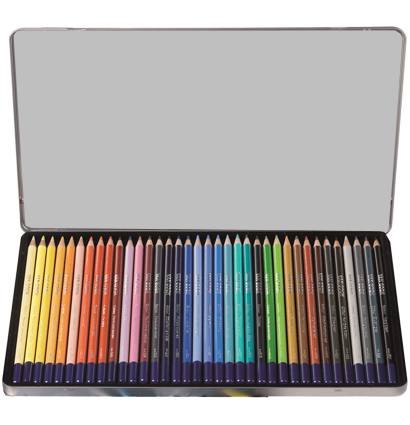 Van Gogh Royal Talens Basic 36 набор цветных карандашей в фирменном кейсе