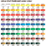 Акварель Rembrandt Water Colour Box Royal Talens набор 48 цветов в фирменном кейсе купить в художественном магазине Скетчинг Про с доставкой по РФ и СНГ