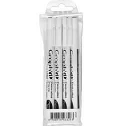 Набор черных линеров Graph'It Liner 4 штуки с перьями разной толщины (0.03мм, 0.1мм, 0.3мм, 0.5мм)