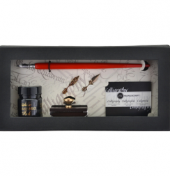 Набор для каллиграфии Manuscript Pen & Roller Blotter с пресс-папье картон