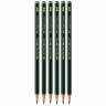 Набор чернографитных карандашей Faber-Castell 9000 Design Set 6 штук в пенале купить в магазине Скетчинг Про с доставкой по всему миру