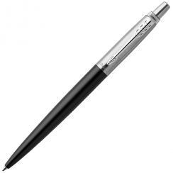 Ручка шариковая Parker Jotter Bond Street Black CT 1 мм синие чернила, подарочная упаковка