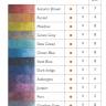 Набор акварельных блоков Derwent Graphitint 12 цветов на основе графита в кейсе купить в художественном магазине Скетчинг Про