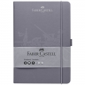 Блокнот Faber-Castell Notevbook А5 в клетку бархатный серый