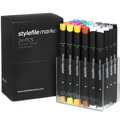 StyleFile Classic 24 Main A купить набор маркеров для рисования