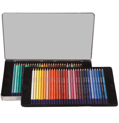 Van Gogh Royal Talens Basic 60 набор цветных карандашей в фирменном кейсе