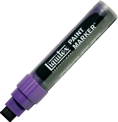 Маркер акриловый Liquitex Paint Marker широкий 15 мм 186 диоксазин фиолетовый