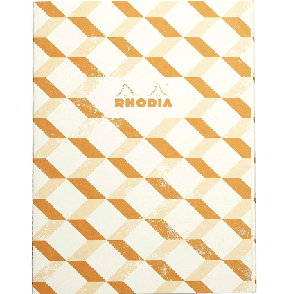 Блокнот в клетку Rhodia Heritage Escher мягкая обложка кремовый А4 / 80 листов / 90 гм