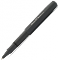 Ручка гелевая Kaweco AL Sport Black 0.7 мм алюминий в футляре черная