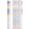 Набор линеров Sakura Gelly Roll 24 цвета (яркие+глиттер+металлик) купить в художественном магазине Скетчинг Про с доставкой по РФ и СНГ
