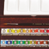 Акварель Rembrandt Water Color Box Master Royal Talens набор 22 цвета в деревянном этюднике купить в фирменном художественном магазине Скетчинг Про с доставкой по РФ и СНГ