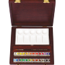 Акварель Rembrandt Water Color Box Master Royal Talens набор 22 цвета в деревянном этюднике купить в фирменном художественном магазине Скетчинг Про с доставкой по РФ и СНГ
