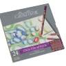 Набор цветных карандашей Cretacolor Karmina 24 цвета в металлическом футляре купить в художественном магазине Скетчинг Про с доставкой по всему миру