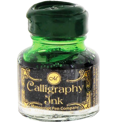 Чернила для каллиграфии Manuscript Calligraphy Gift Ink 30 мл изумрудные