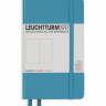 Записная книжка Leuchtturm «Pocket» A6 в клетку нордический синий 187 стр.