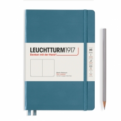 Записная книжка Leuchtturm «Rising Colours» А5 нелинованная голубой камень 251 стр.