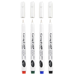 Набор цветных линеров Graph'It Liner 4 штуки (красный, синий, зеленый, черный)