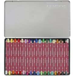 Набор цветных карандашей Cretacolor Karmina 36 цветов в металлическом футляре