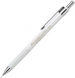 Карандаш механический Faber-Castell TK-Fine 2315 белый, грифель 0.5 мм HB