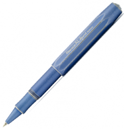 Ручка гелевая Kaweco AL Sport Stonewashed Blue 0.7 мм алюминий в футляре синяя