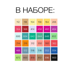 StyleFile Classic 36 Main A набор маркеров для скетчей (основные цвета)