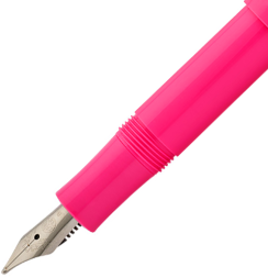 Перьевая ручка Kaweco Skyline Sport розовая в пластиковом корпусе корпусе с синим картриджем