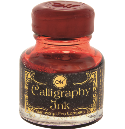 Чернила для каллиграфии Manuscript Calligraphy Gift Ink 30 мл розовые