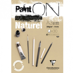 Альбом для смешанных техник Paint'On ClaireFontaine крафт бумага А3 / 30 листов / 250 гм
