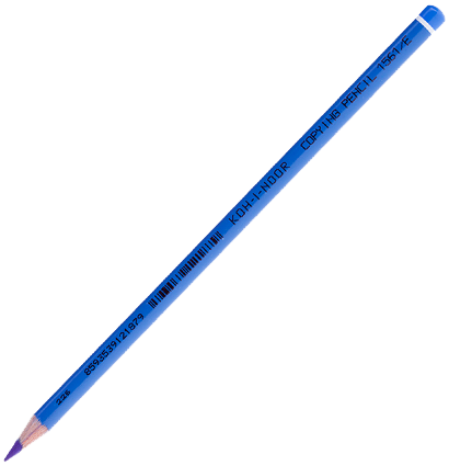 Карандаш химический Koh-I-Noor Copying Pencil синий для копирования