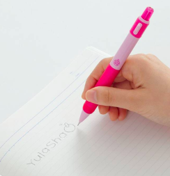 Механический карандаш Tombow Yula-Sha (0,7мм) с маятниковым механизмом от падения, розовый