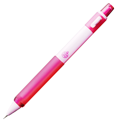 Механический карандаш Tombow Yula-Sha (0,7мм) с маятниковым механизмом от падения, розовый