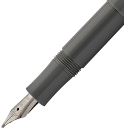 Перьевая ручка Kaweco Skyline Sport серая в пластиковом корпусе корпусе с синим картриджем