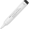 Толстый белый маркер Faber-Castell Pitt Artist Bullet Nib с пером-пулей 2.5 мм купить в магазине маркеров Скетчинг ПРО с доставкой по РФ И СНГ
