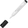 Толстый белый маркер Faber-Castell Pitt Artist Bullet Nib с пером-пулей 2.5 мм купить в магазине маркеров Скетчинг ПРО с доставкой по РФ И СНГ