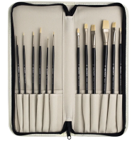 Набор из 12 кистей Малевичъ Тициан в пенале