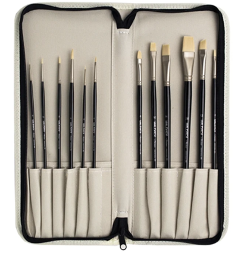 Набор из 12 кистей Малевичъ Тициан в пенале