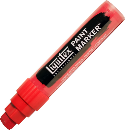 Маркер акриловый Liquitex Paint Marker широкий 15 мм 311 кадмий красный темный имит