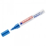 Маркер-краска лаковый глянцевый Edding 750/3 CR синий пуля 2,0-4,0 мм