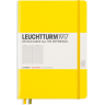 Записная книжка Leuchtturm «Medium» A5 в клетку лимонная 251 стр.