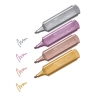 Набор маркеров-текстовыделителей Faber-Castell TL-46 металлик 4 цвета купить в магазине Скетчинг Про