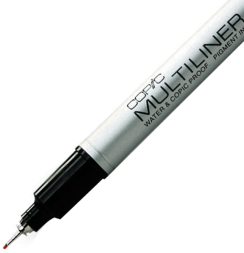 Капиллярная ручка линер Copic Multiliner SP 0,3 мм цветная перезаправляемая