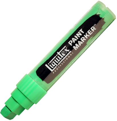 Маркер акриловый Liquitex Paint Marker широкий 15 мм 312 зеленый светлый перманентный