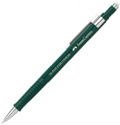 Карандаш механический Faber-Castell TK-Fine Executive зеленый, грифель 0.5 мм