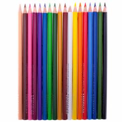 Карандаши цветные Koh-I-Noor Triocolor набор 18 цветов в картонной упаковке