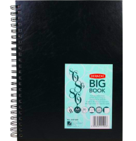 Блокнот для зарисовок Derwent Big Book на пружине А5 / 86 листов / 110 гм